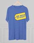 Funny Michigan QB Bryce Unisex Tri - Blend Crew Tee - Price is Right Theme, College Football Fan Shirt, Sports Apparel, Gift for - Selden & Kingsley