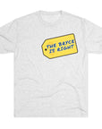 Funny Michigan QB Bryce Unisex Tri - Blend Crew Tee - Price is Right Theme, College Football Fan Shirt, Sports Apparel, Gift for - Selden & Kingsley