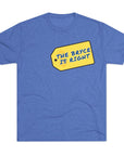 Funny Michigan QB Bryce Unisex Tri - Blend Crew Tee - Price is Right Theme, College Football Fan Shirt, Sports Apparel, Gift for - Selden & Kingsley