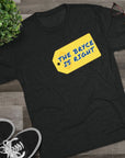 Funny Michigan QB Bryce Unisex Tri - Blend Crew Tee - Price is Right Theme, College Football Fan Shirt, Sports Apparel, Gift for - Selden & Kingsley