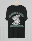 Funny Movie Quote Tee, 80s Film Lines Shirt, Unisex Tri - Blend Crew Tshirt, Bushwood Golf Movies Gift, Vintage Movie Lover Top - Selden & Kingsley