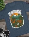 Mountain and Ocean New Zealand Kiwi Tee, Nature Lover Gift, Travel T-Shirt, Adventure Shirt, Outdoor Clothing, Scenic Landscape Top - Selden & Kingsley