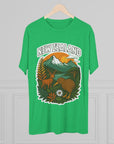 Mountain and Ocean New Zealand Kiwi Tee, Nature Lover Gift, Travel T-Shirt, Adventure Shirt, Outdoor Clothing, Scenic Landscape Top - Selden & Kingsley