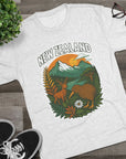 Mountain and Ocean New Zealand Kiwi Tee, Nature Lover Gift, Travel T-Shirt, Adventure Shirt, Outdoor Clothing, Scenic Landscape Top - Selden & Kingsley