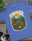 Mountain and Ocean New Zealand Kiwi Tee, Nature Lover Gift, Travel T-Shirt, Adventure Shirt, Outdoor Clothing, Scenic Landscape Top - Selden & Kingsley
