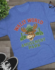 National Lampoon's Vacation Wally World Tri - Blend Tee, Griswold Family Christmas Gift, Retro 80s Movie Shirt, Funny Holiday Apparel, Clark - Selden & Kingsley
