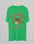 National Lampoon's Vacation Wally World Tri - Blend Tee, Griswold Family Christmas Gift, Retro 80s Movie Shirt, Funny Holiday Apparel, Clark - Selden & Kingsley