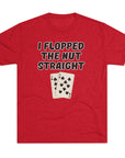 Rounders Line Movie Quote Unisex Tee, Poker Lovers Gift, Tri - Blend Crew Shirt, Nut Straight Flop, Poker Player Apparel, Gambling Fan Top - Selden & Kingsley