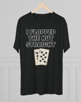 Rounders Line Movie Quote Unisex Tee, Poker Lovers Gift, Tri - Blend Crew Shirt, Nut Straight Flop, Poker Player Apparel, Gambling Fan Top - Selden & Kingsley