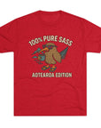 Sass Tri - Blend Tee, New Zealand Shirt, Aotearoa Tee, Unisex Crewneck T-Shirt, Classic Tee for Kiwi Lovers - Selden & Kingsley