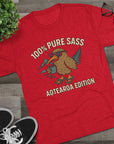 Sass Tri - Blend Tee, New Zealand Shirt, Aotearoa Tee, Unisex Crewneck T-Shirt, Classic Tee for Kiwi Lovers - Selden & Kingsley