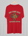 Sass Tri - Blend Tee, New Zealand Shirt, Aotearoa Tee, Unisex Crewneck T-Shirt, Classic Tee for Kiwi Lovers - Selden & Kingsley