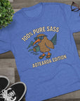 Sass Tri - Blend Tee, New Zealand Shirt, Aotearoa Tee, Unisex Crewneck T-Shirt, Classic Tee for Kiwi Lovers - Selden & Kingsley