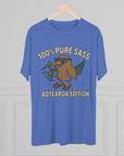 Sass Tri - Blend Tee, New Zealand Shirt, Aotearoa Tee, Unisex Crewneck T-Shirt, Classic Tee for Kiwi Lovers - Selden & Kingsley