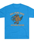 Sass Tri - Blend Tee, New Zealand Shirt, Aotearoa Tee, Unisex Crewneck T-Shirt, Classic Tee for Kiwi Lovers - Selden & Kingsley