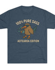 Sass Tri - Blend Tee, New Zealand Shirt, Aotearoa Tee, Unisex Crewneck T-Shirt, Classic Tee for Kiwi Lovers - Selden & Kingsley