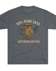 Sass Tri - Blend Tee, New Zealand Shirt, Aotearoa Tee, Unisex Crewneck T-Shirt, Classic Tee for Kiwi Lovers - Selden & Kingsley