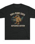 Sass Tri - Blend Tee, New Zealand Shirt, Aotearoa Tee, Unisex Crewneck T-Shirt, Classic Tee for Kiwi Lovers - Selden & Kingsley