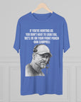 Tee Shirt, Motivational Hunting Quote, Lions Head Coach Dan Campbell, Unisex Crew, Tri - Blend, Sports Fans Gift, Game Day Apparel, Workout - Selden & Kingsley