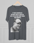 Tee Shirt, Motivational Hunting Quote, Lions Head Coach Dan Campbell, Unisex Crew, Tri - Blend, Sports Fans Gift, Game Day Apparel, Workout - Selden & Kingsley