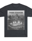 Tiger Stadium Sketch Tee, Detroit Baseball Fan Shirt, Ernie Harwell, 1984 World Series, Bless You Boys, Unisex Crewneck, Vintage Sports Tee, - Selden & Kingsley