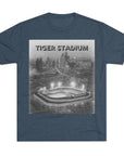Tiger Stadium Sketch Tee, Detroit Baseball Fan Shirt, Ernie Harwell, 1984 World Series, Bless You Boys, Unisex Crewneck, Vintage Sports Tee, - Selden & Kingsley