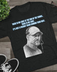 Tri - Blend Tee, Dan Campbell Quote T-Shirt, Light at End of Tunnel Motivation, Lion Coach, Gift for Sports Fans, Game Day Apparel - Selden & Kingsley