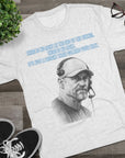 Tri - Blend Tee, Dan Campbell Quote T-Shirt, Light at End of Tunnel Motivation, Lion Coach, Gift for Sports Fans, Game Day Apparel - Selden & Kingsley