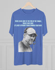 Tri - Blend Tee, Dan Campbell Quote T-Shirt, Light at End of Tunnel Motivation, Lion Coach, Gift for Sports Fans, Game Day Apparel - Selden & Kingsley
