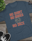 Vintage Movie Quote Graphic Tee, Spicoli, Nostalgic Retro Film Lover Gift, 80s Teen Comedy Clothing, No Shirt No Shoes No Dice - Selden & Kingsley