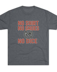 Vintage Movie Quote Graphic Tee, Spicoli, Nostalgic Retro Film Lover Gift, 80s Teen Comedy Clothing, No Shirt No Shoes No Dice - Selden & Kingsley