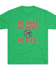 Vintage Movie Quote Graphic Tee, Spicoli, Nostalgic Retro Film Lover Gift, 80s Teen Comedy Clothing, No Shirt No Shoes No Dice - Selden & Kingsley