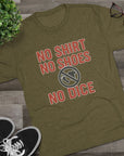 Vintage Movie Quote Graphic Tee, Spicoli, Nostalgic Retro Film Lover Gift, 80s Teen Comedy Clothing, No Shirt No Shoes No Dice - Selden & Kingsley