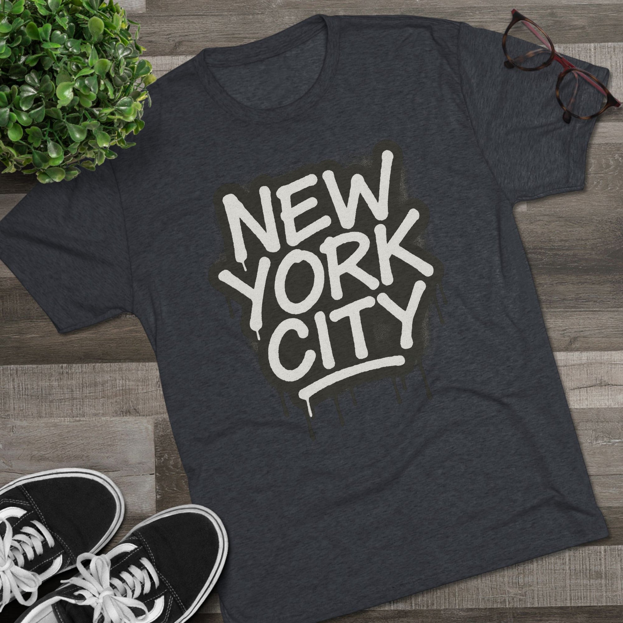 New York City Connection Tee, NYC Graffiti Spray Paint Style, Unisex Shirt for Fans, Street Art Urban Fashion, NYC Lover Gift, Graphic Tee