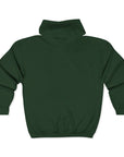 Aotearoa Zip Hoodie | New Zealand Hoodie | Silver Fern Hoodie | Kiwi Hoodie | Full Zip Hooded Sweatshirt | NZ Pride Hoodie