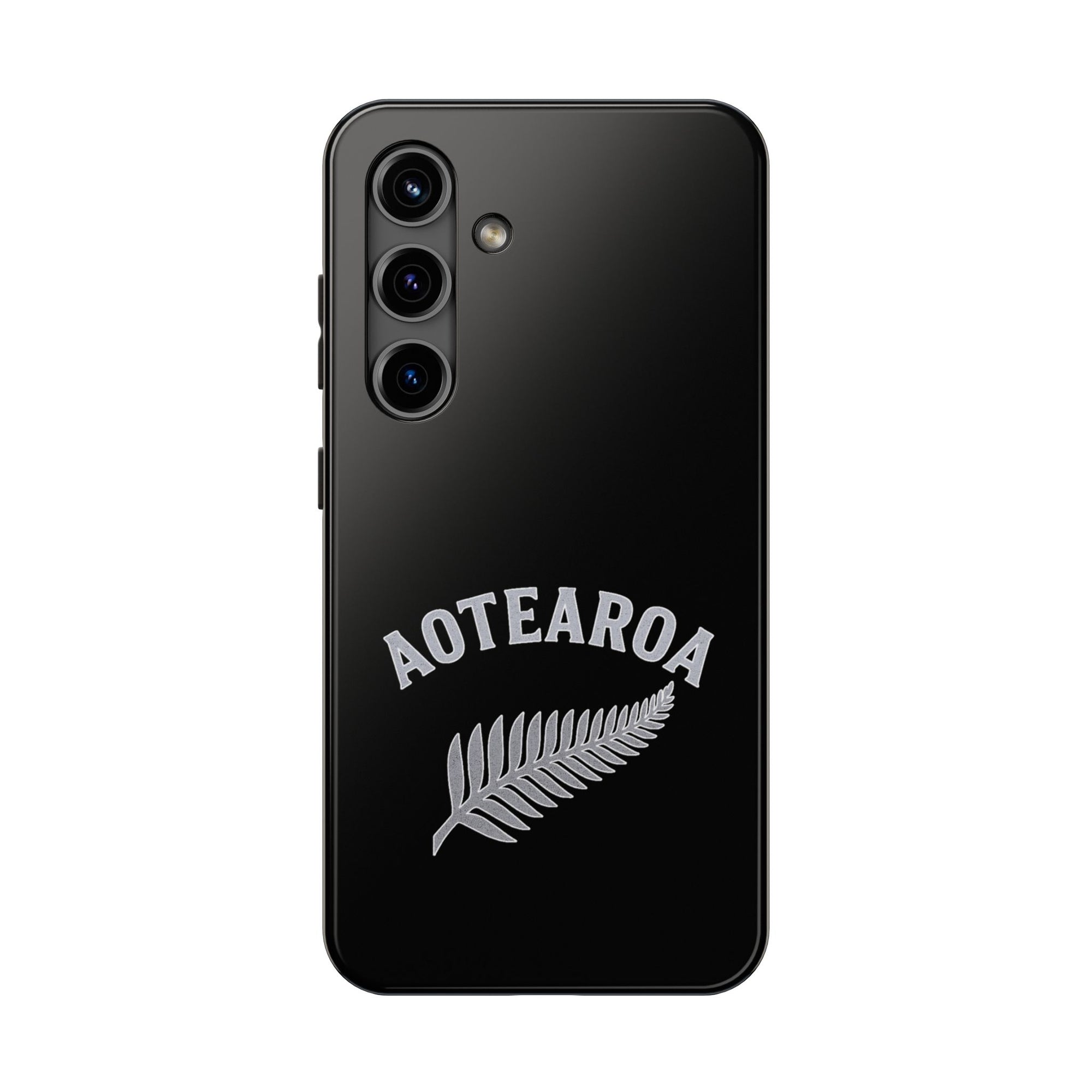 Aotearoa Phone Case | Silver Fern Phone Case | New Zealand iPhone Case | Kiwi Phone Case | Fern Design Phone Cover | NZ Pride Case