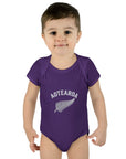 New Zealand Baby Onesie | Aotearoa Baby Outfit | Kiwi Infant Bodysuit | NZ Baby Clothes | Silver Fern Baby Gift