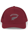Aotearoa Hat Embroidered | Silver Fern Hat | New Zealand Cap | Kiwi Hat | NZ Pride Hat | Minimalist Snapback Trucker Hat