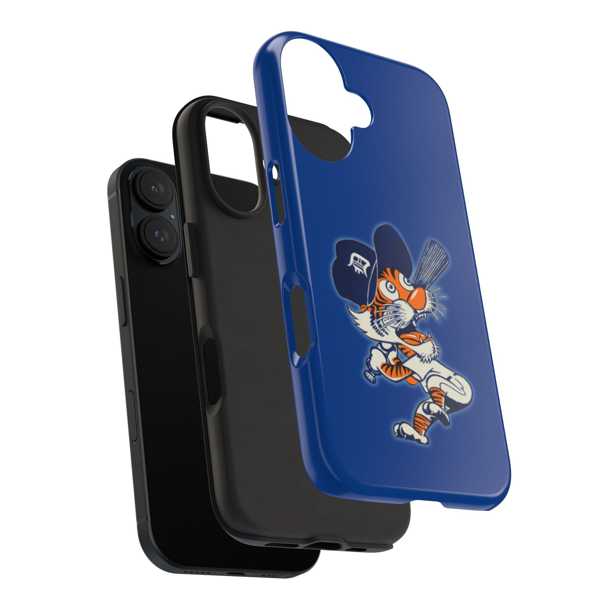 Detroit Tiger Phone Case | Baseball Style iPhone Case | Retro Tiger Case | Detroit Baseball Phone Case | Sports Fan Case
