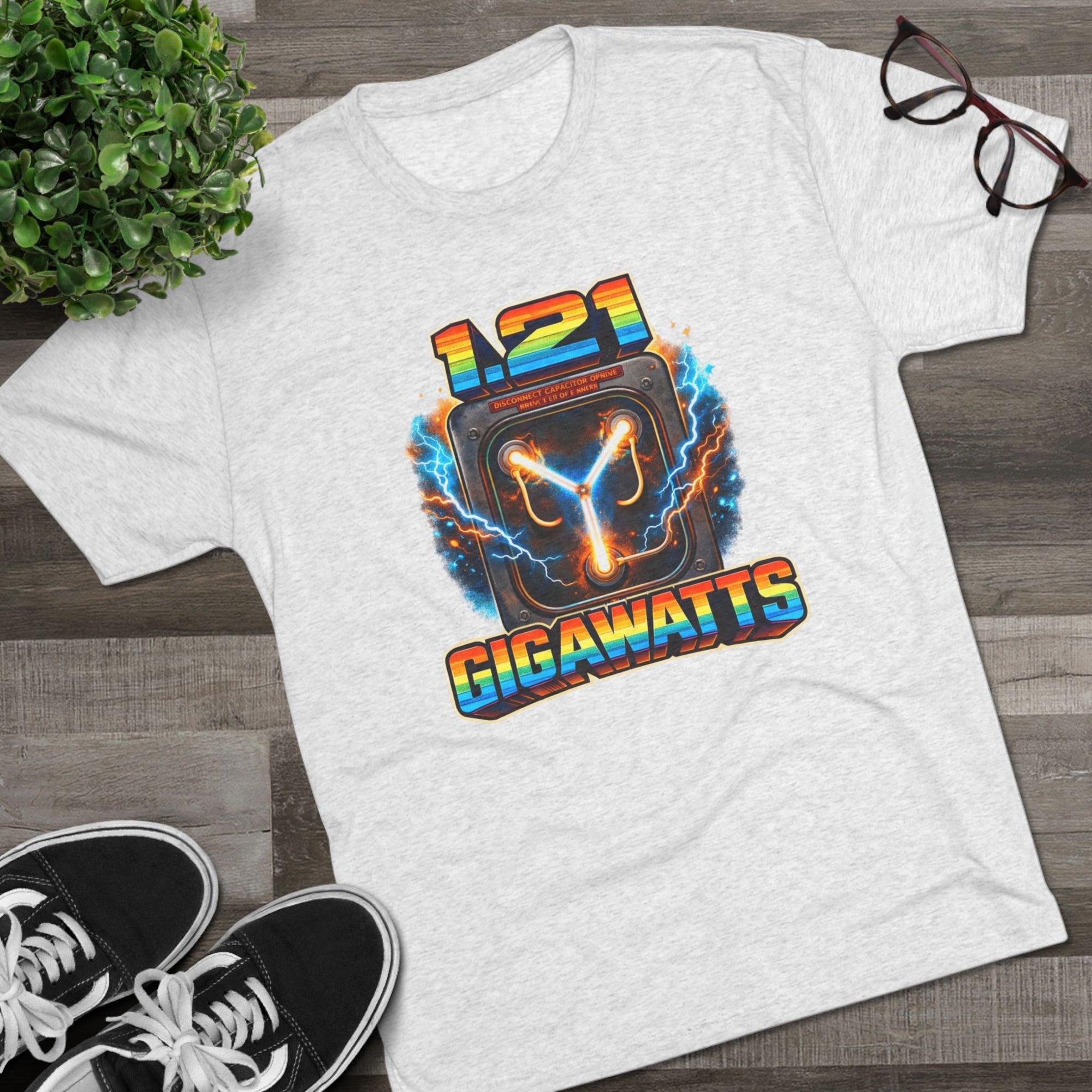 1.21 Gigawatts Shirt, Flux Capacitor Tee, Back To The Future Gift, 80s Movie Fan Shirt, Retro Sci Fi Tee, Funny 80s Gift For Him
