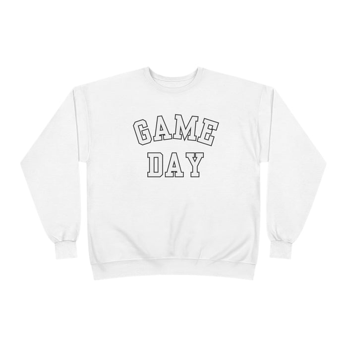 Game Day Crewneck Sweatshirt | Collegiate Lettering, Sports Fanwear
