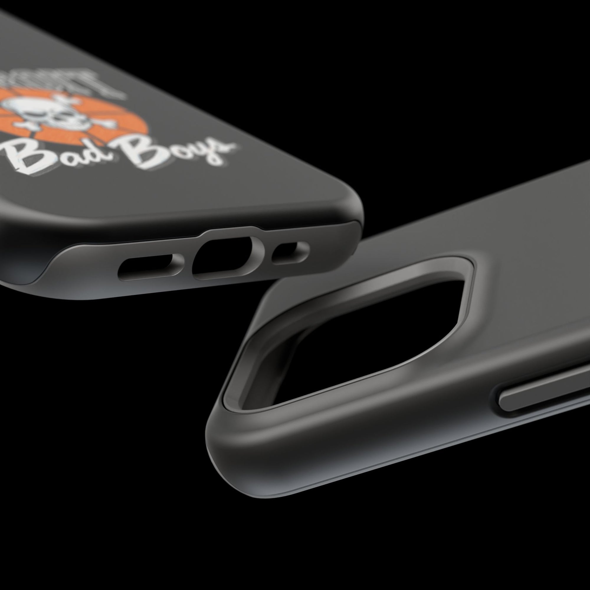 Detroit Bad Boys Skull Basketball Phone Case - Magnetic Impact-Resistant Case