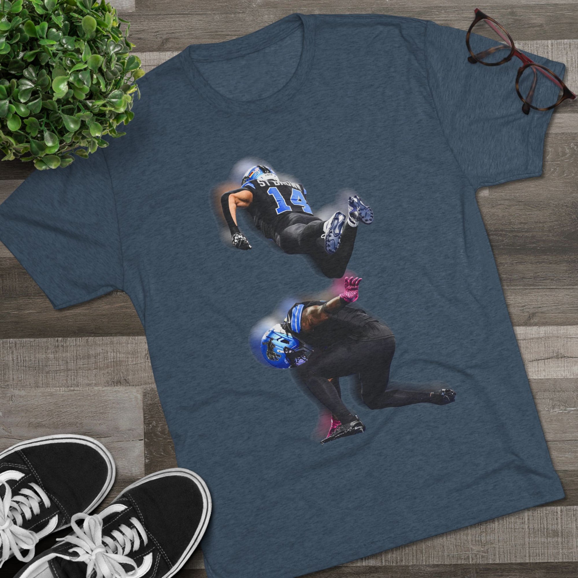 Lions Fans Football Players T-Shirt | Detroit Sports Tee