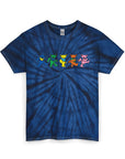 Tie Dye Dancing Bear Shirt | Rainbow Bear Tee | Festival Tie Dye Shirt | Colorful Bear T-Shirt | Hippie Shirt | Psychedelic Tee
