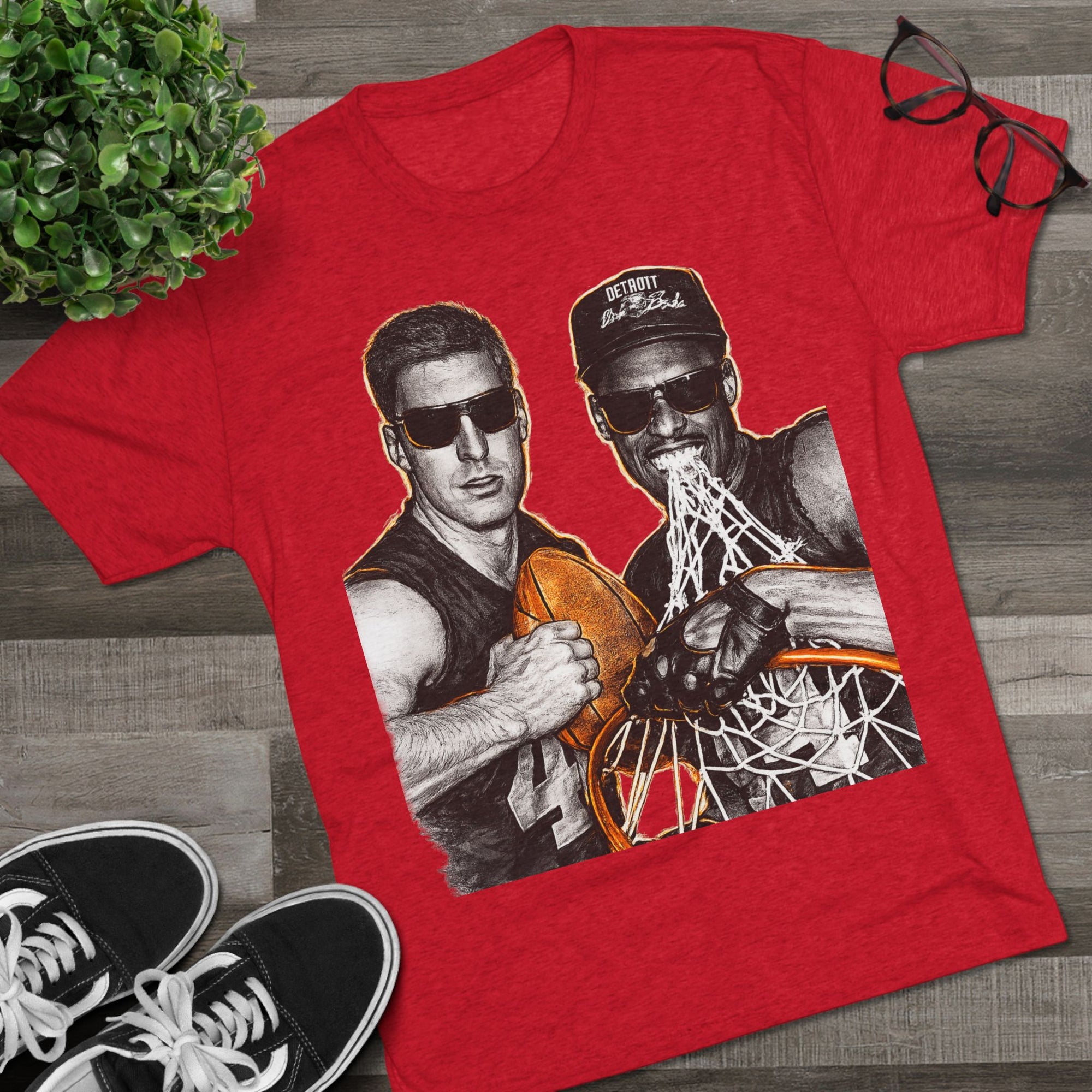 Copy of Mega Powers Tee | Vintage Wrestlers Hulk Hogan Randy Savage Macho Man