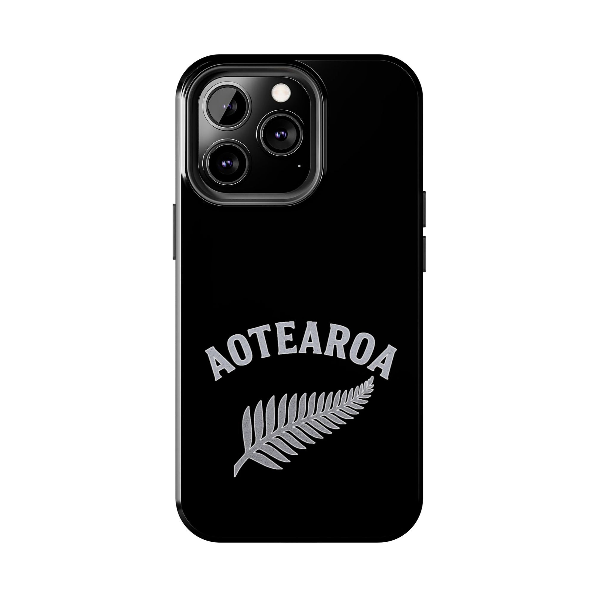 Aotearoa Phone Case | Silver Fern Phone Case | New Zealand iPhone Case | Kiwi Phone Case | Fern Design Phone Cover | NZ Pride Case