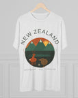 Aotearoa New Zealand Tri-Blend Tee, Classic Soft Shirt for Men & Women, Kiwi Travel Top, Vintage Tshirt, Souvenir