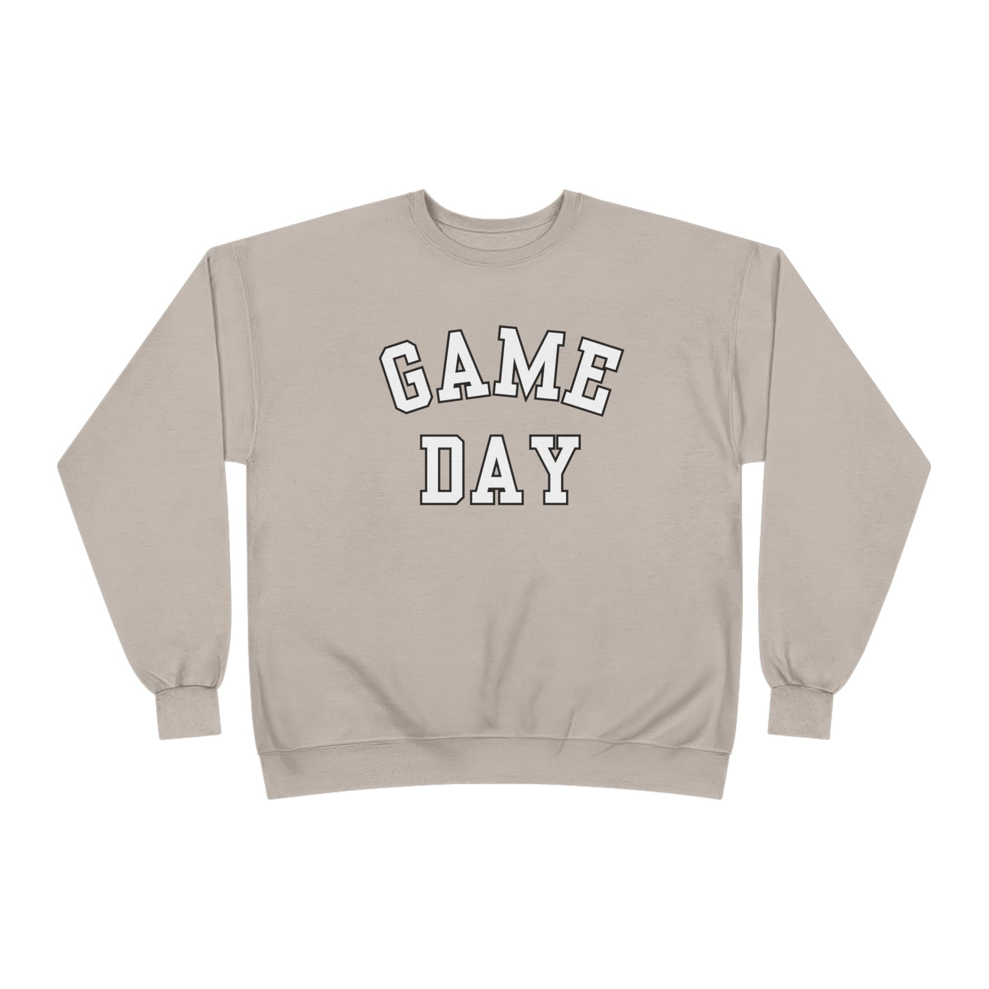 Game Day Crewneck Sweatshirt | Collegiate Lettering, Sports Fanwear