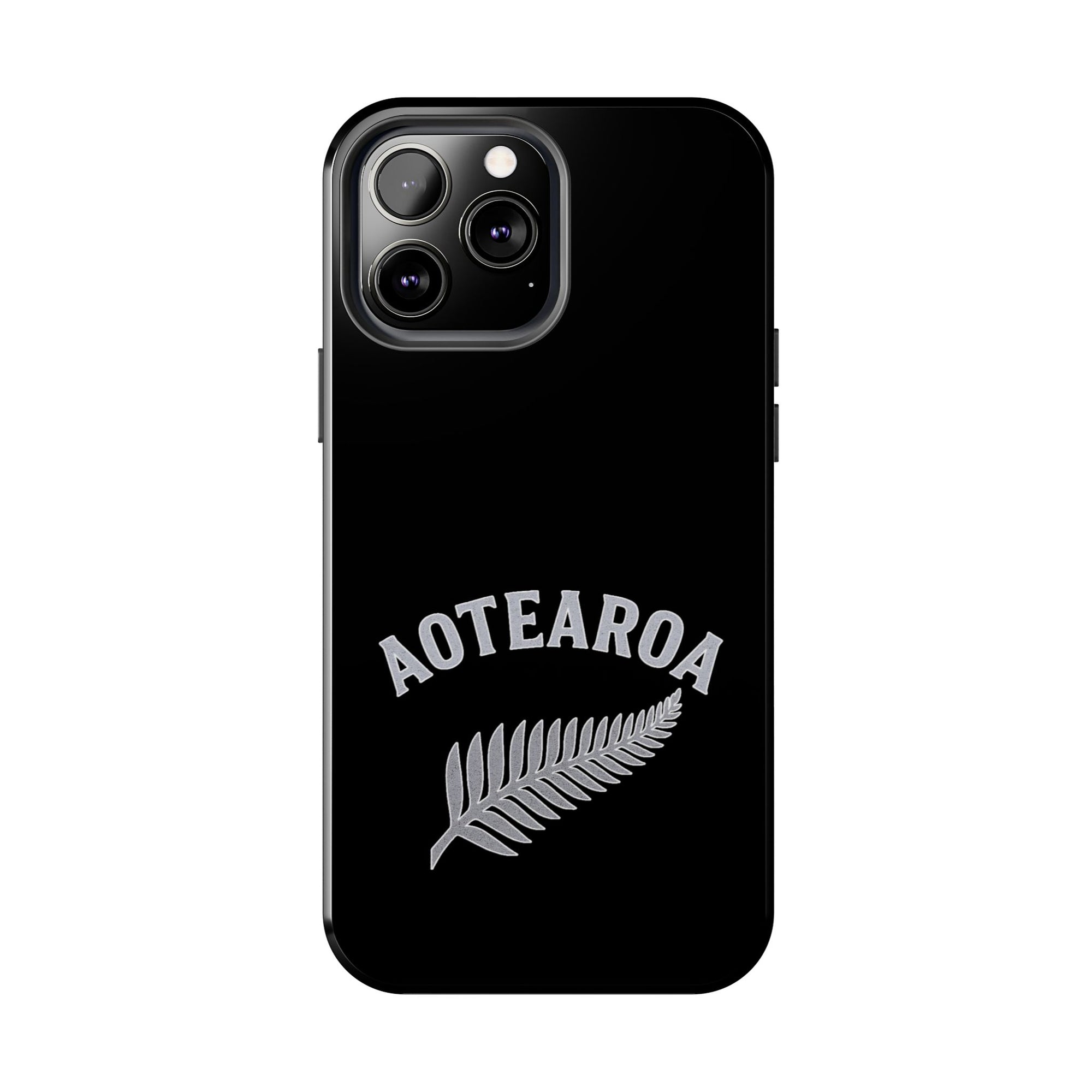 Aotearoa Phone Case | Silver Fern Phone Case | New Zealand iPhone Case | Kiwi Phone Case | Fern Design Phone Cover | NZ Pride Case