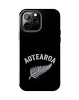 Aotearoa Phone Case | Silver Fern Phone Case | New Zealand iPhone Case | Kiwi Phone Case | Fern Design Phone Cover | NZ Pride Case